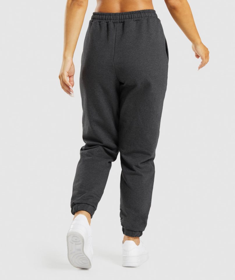 Spodnie Do Biegania Gymshark Rest Day Sweats Damskie Czarne | PL 156XPI